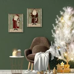 Master Piece Santa Snowman & Santa Wreath Wall Decor -Master Piece Shop unnamed file 182