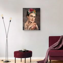 Master Piece Tattooed Frida Canvas Wall Art By Studio Arts -Master Piece Shop unnamed file 1844