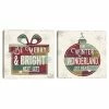 Master Piece Christmas Signs I & II Wall Decor