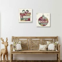 Master Piece Christmas Signs I & II Wall Decor -Master Piece Shop unnamed file 1895