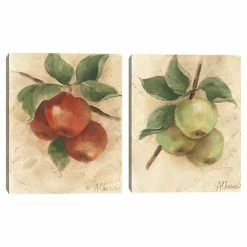 Master Piece Summer Fruit II & III Canvas Wall Art 2-piece Set