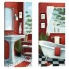 Master Piece Bath With A View I & II Canvas Wall Art 2-piece Set