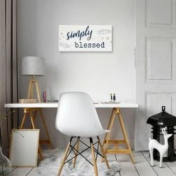 Master Piece Simply Blessed Canvas Wall Art -Master Piece Shop unnamed file 1946