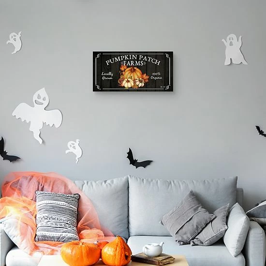 Master Piece Pumpkin Patch Horizontal Black Wall Decor 3 Master Piece Pumpkin Patch Horizontal Black Wall Decor - Image 3