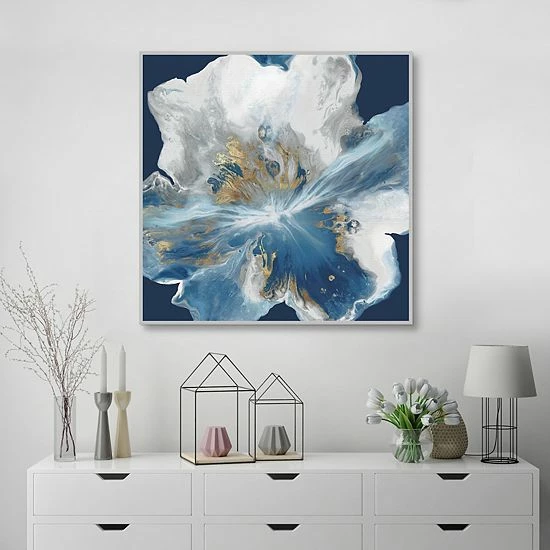 Master Piece Liquid Enigma II Floral Framed Wall Art 2 Master Piece Liquid Enigma II Floral Framed Wall Art - Image 2