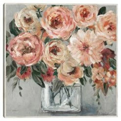 Master Piece Painterly Bouquet Framed Wall Art