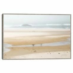 Master Piece Cold Beach I Framed Wall Art