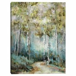 Master Piece Winding Way Spring Canvas Wall Art By Studio Arts
