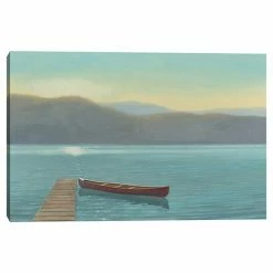 Master Piece Zen Canoe II Canvas Wall Art