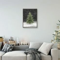 Master Piece Christmas Snow Framed Canvas Wall Art -Master Piece Shop unnamed file 211