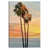 Master Piece Sunset Palm Trees Canvas Wall Art