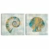 Master Piece Coastal Beauty II & IV Canvas Wall Art 2-piece Set