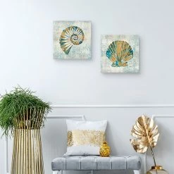 Master Piece Coastal Beauty II & IV Canvas Wall Art 2-piece Set -Master Piece Shop unnamed file 2123