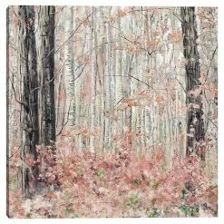 Master Piece Wooded Coral Canvas Wall Art By Studio Arts