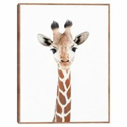 Master Piece Baby Giraffe Wall Art By Sisi & Seb