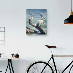 Master Piece Pelican Pair Canvas Wall Art By Studio Arts -Master Piece Shop unnamed file 2168
