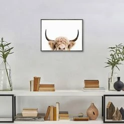 Master Piece Peeking Cow Wall Art By Sisi & Seb -Master Piece Shop unnamed file 2173