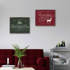 Master Piece Vintage Christmas IV & V Red Wall Decor -Master Piece Shop unnamed file 2180