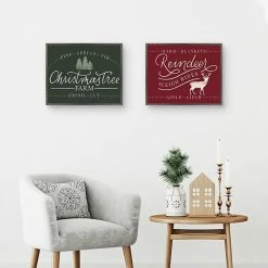 Master Piece Vintage Christmas IV & V Red Wall Decor -Master Piece Shop unnamed file 2181