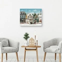 Master Piece Christmas Village I Wall Decor 5 Master Piece Christmas Village I Wall Decor -Master Piece Shop unnamed file 2192