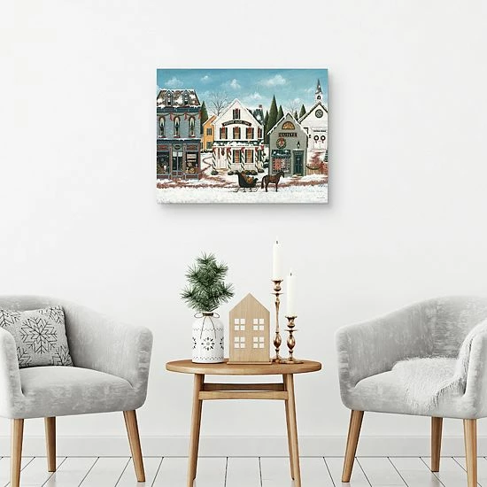 Master Piece Christmas Village I Wall Decor 2 Master Piece Christmas Village I Wall Decor - Image 2