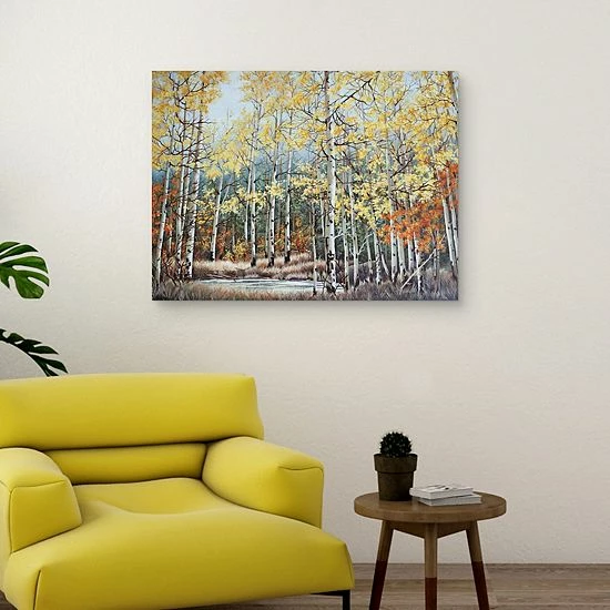 Master Piece New Aspen Grove Canvas Wall Art 2 Master Piece New Aspen Grove Canvas Wall Art - Image 2