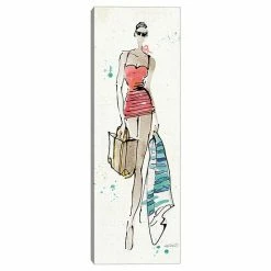 Master Piece Beach Divas II Color Canvas Wall Art