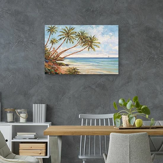 Master Piece Seaside Vista Canvas Wall Art 3 Master Piece Seaside Vista Canvas Wall Art - Image 3