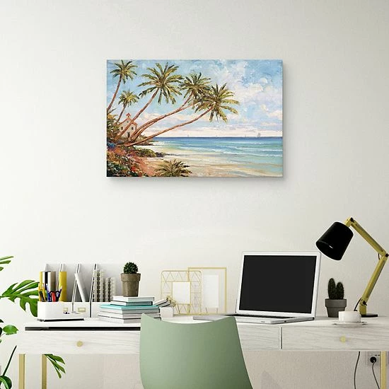 Master Piece Seaside Vista Canvas Wall Art 4 Master Piece Seaside Vista Canvas Wall Art - Image 4