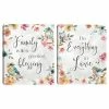 Master Piece Spring Bird Blessing Love By C Robinson Canvas Wall Art 2-piece Set