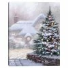 Master Piece Christmas Lane Canvas Wall Art