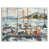 Master Piece Harbor Colors Sailboat Framed Wall Art