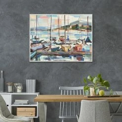 Master Piece Harbor Colors Sailboat Framed Wall Art -Master Piece Shop unnamed file 2265