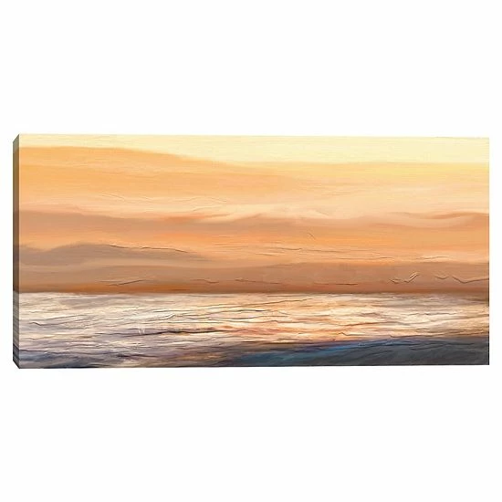 Master Piece Sunset Waters Canvas Wall Art By Studio Arts 1 Master Piece Sunset Waters Canvas Wall Art By Studio Arts
