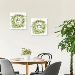 Master Piece Watercolor Lemon Wreath Gather & Home Wall Decor -Master Piece Shop unnamed file 2324