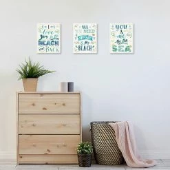 Master Piece Coastal Words I & II Canvas Wall Art 3-piece Set -Master Piece Shop unnamed file 2350