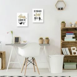 Master Piece Pet Love III & IV Cat Canvas Wall Art 2-piece Set -Master Piece Shop unnamed file 2355