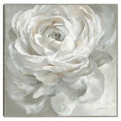 Master Piece White Rose Framed Wall Art
