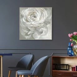 Master Piece White Rose Framed Wall Art -Master Piece Shop unnamed file 2359