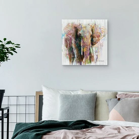Master Piece Elephant Portrait Canvas Wall Art 2 Master Piece Elephant Portrait Canvas Wall Art - Image 2