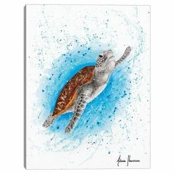 Master Piece Happy Sea Turtle Wall Art