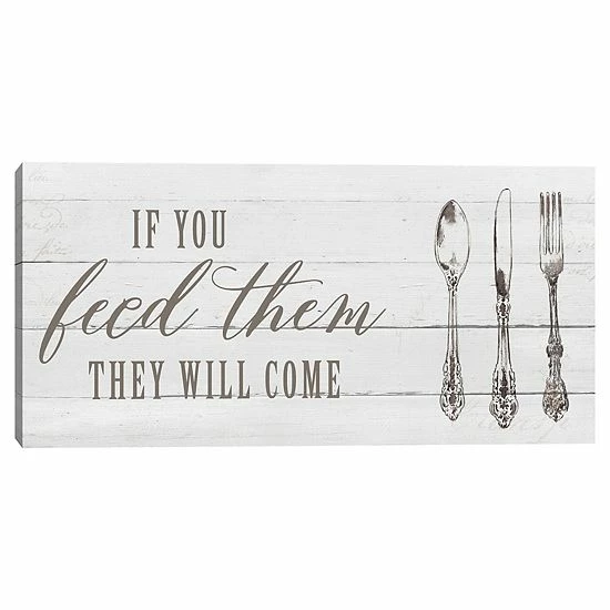 Master Piece If You Feed Them Canvas Wall Art 1 Master Piece If You Feed Them Canvas Wall Art