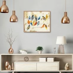 Master Piece Town Meeting Birds Framed Wall Art 6 Master Piece Town Meeting Birds Framed Wall Art -Master Piece Shop unnamed file 2426
