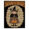 Master Piece Trick Or Treat Witch By B Albert Canvas Wall Art
