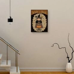 Master Piece Trick Or Treat Witch By B Albert Canvas Wall Art -Master Piece Shop unnamed file 2443