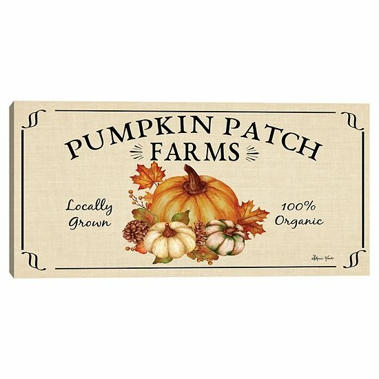 Master Piece Pumpkin Patch Horizontal Ivory Wall Decor 1 Master Piece Pumpkin Patch Horizontal Ivory Wall Decor