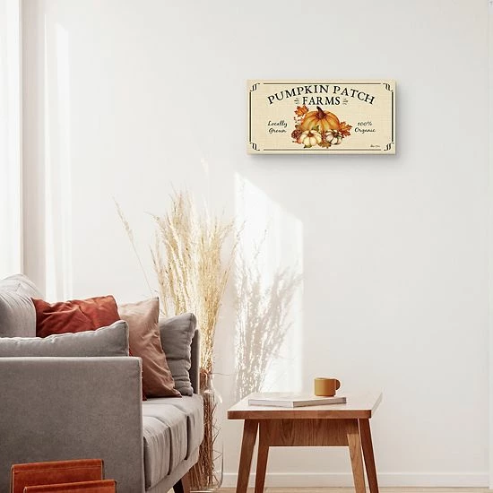 Master Piece Pumpkin Patch Horizontal Ivory Wall Decor 3 Master Piece Pumpkin Patch Horizontal Ivory Wall Decor - Image 3