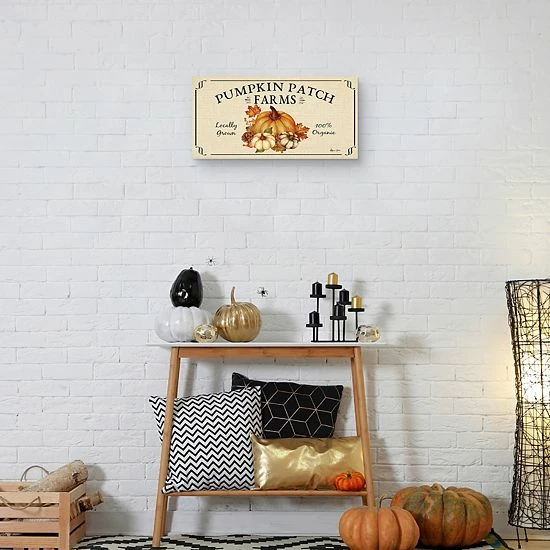 Master Piece Pumpkin Patch Horizontal Ivory Wall Decor 4 Master Piece Pumpkin Patch Horizontal Ivory Wall Decor - Image 4