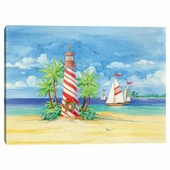 Master Piece Peppermint Bay Lighthouse Wall Decor