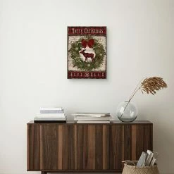 Master Piece Buffalo Check Wreath By B Albert Canvas Wall Art -Master Piece Shop unnamed file 2456